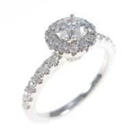 ポンテヴェキオ ブーケ リング 0．315ct・F・VS2・EXT