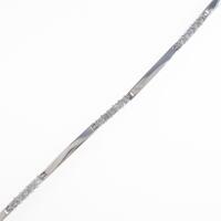 K18WG ダイヤモンドブレスレット