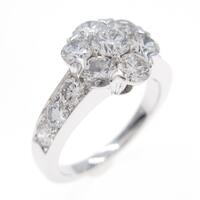 ヴァンクリーフ＆アーペル フルーレット ラージ リング