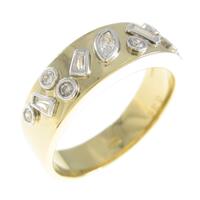 K18YG／K18WG ダイヤモンドリング