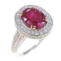 K18WG／K18PG ルビーリング