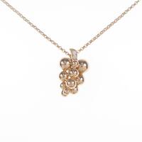 ジョージ ジェンセン グレープ ダイヤモンドネックレス