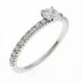 カルティエ エタンセル リング 0．18ct・D・VVS1・3EXT