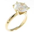 【リメイク】K18YG ダイヤモンドリング 3．396ct・M・SI1・EXT