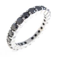 K18WG フルエタニティ ダイヤモンドリング