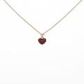 ヴァンドーム ハート ガーネットネックレス