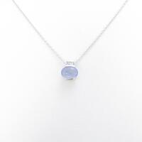 750WG／K18WG カルセドニーネックレス