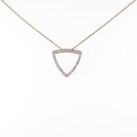 K18PG ダイヤモンドネックレス