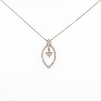 K18PG ダイヤモンドネックレス