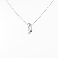 K18WG ダイヤモンドネックレス