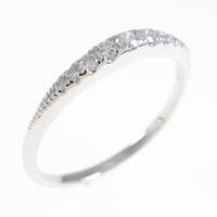 K18WG ダイヤモンドリング