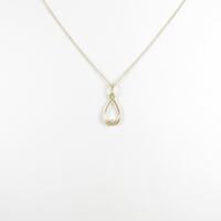 K18YG ダイヤモンドネックレス