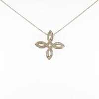 K18YG ダイヤモンドネックレス