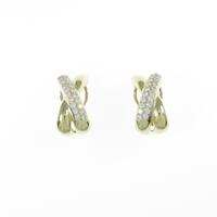 K18YG ダイヤモンドピアス