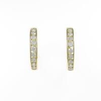 K18YG ダイヤモンドピアス