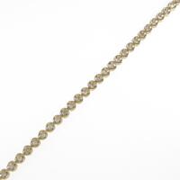 K18YG ダイヤモンドブレスレット