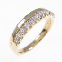 K18YG ダイヤモンドリング