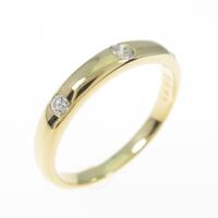 K18YG ダイヤモンドリング