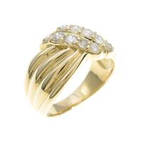 K18YG ダイヤモンドリング