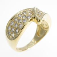 K18YG ダイヤモンドリング