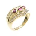 K18YG ルビーリング