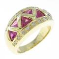 K18YG ルビーリング