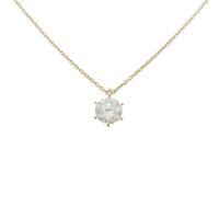 K18YGダイヤモンドネックレス 1．512ct・J・SI2・GOOD