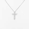 PT クロス ダイヤモンドネックレス