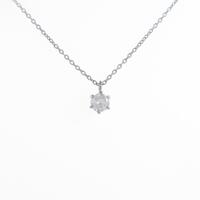 PT ソリティア ダイヤモンドネックレス