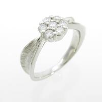 PT フラワー ダイヤモンドリング