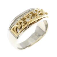 PT999／K18YG ダイヤモンドリング