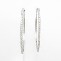 【リメイク】K18WG ダイヤモンドピアス