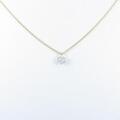 【リメイク】K18YG ダイヤモンドネックレス 0．205ct・F・SI1・EXT