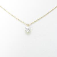 【リメイク】K18YG ダイヤモンドネックレス 0．342ct・H・SI2・VG