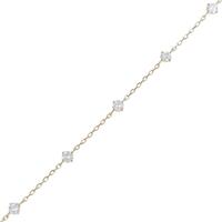 【リメイク】K18YG ダイヤモンドブレスレット