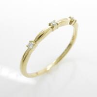 【リメイク】K18YG ダイヤモンドリング