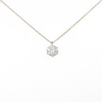 【リメイク】K18YGダイヤモンドネックレス 1．005ct・VLY・SI1・VG