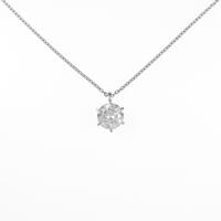 【リメイク】プラチナダイヤモンドネックレス 1．535ct・H・I1・VG