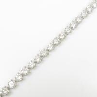 【リメイク】プラチナダイヤモンドブレスレット 8．153ct・D?F・VS1?2・VG?GOOD