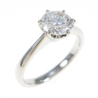【リメイク】プラチナダイヤモンドリング 1．030ct・D・SI1・VG