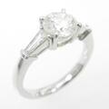 【リメイク】プラチナダイヤモンドリング 1．098ct・G・SI1・VG