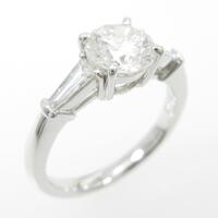 【リメイク】プラチナダイヤモンドリング 1．098ct・G・SI1・VG