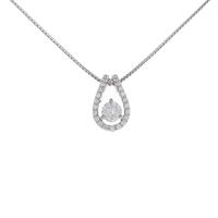 【新品】プラチナ ダイヤモンドネックレス 0．250ct・E・SI2・VG