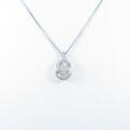 【新品】プラチナダイヤモンドネックレス 0．247ct・G・SI1・GOOD