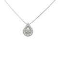 【新品】プラチナダイヤモンドネックレス 0．302ct・F・SI2・GOOD