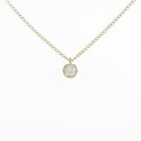 アガット ダイヤモンドネックレス