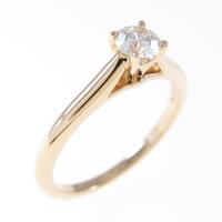 カルティエ MKコーフィル リング 0．23ct・E・VS1・3EXT