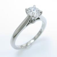 カルティエ MKコーフィル リング 0．41ct・E・VS1・3EXT