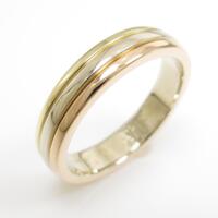 カルティエ スリーゴールドウエディング