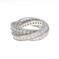 カルティエ スリーバングルズ リング